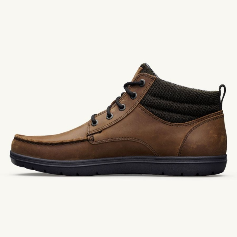 Női Lems Boulder Boot Mid Bőr Csizma Barna | HUGOLK