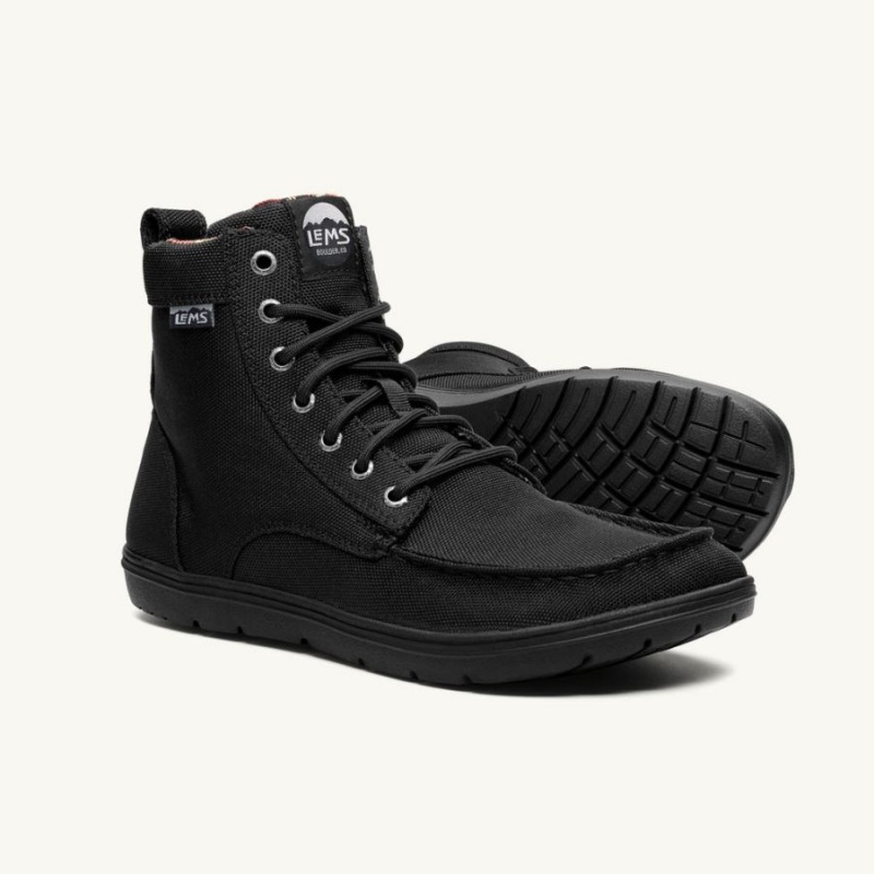Női Lems Boulder Boot Nejlon Csizma Fekete | HUVQZL