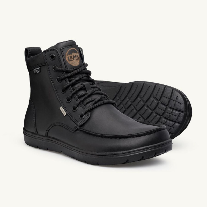 Női Lems Vízálló Boulder Boot Csizma Fekete | HUQPYB